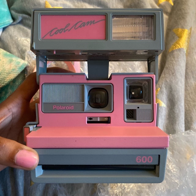 Rare Vintage Polaroid Pink Cool Cam Instant Camera 1980s 80s