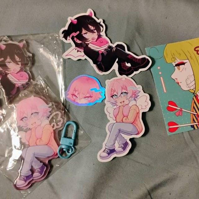 Acrylic Keychains Ren & [redacted] - 14 Days With You VN | 14DWY