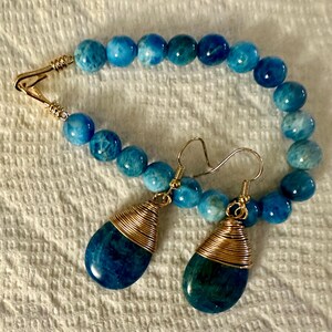 thumbnail image 2 of Natural Hawk Eye Gray Blue Tiger Eye Round Loose Beads – Grade AAA Gemstone, Sizes 5-12mm 2 of 11