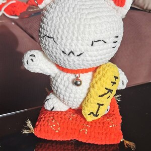 かぎ針編みパターン：招き猫あみぐるみPDFパターン - Etsy 日本