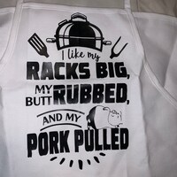 I Like My Racks Big, My Butt Rubbed and My Pork Pulled SVG Cut Print ...