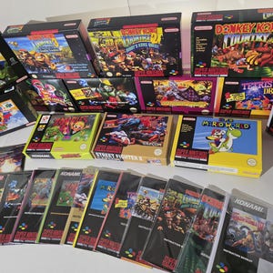 Super Ghouls 'n' Ghosts SNES ボックスマニュアルとトレイ - ゲームは