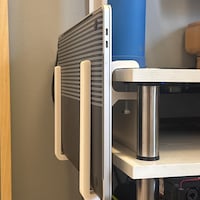 Vertical Side Laptop Desk Mount | Universal Laptop Mount, Vertical ...