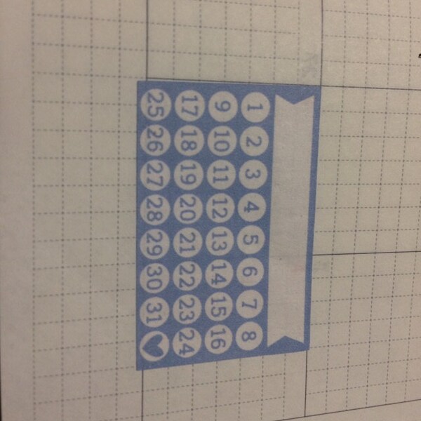 Custom Color Tracker Stickers for Erin Condren Life Planner, Plum Paper ...