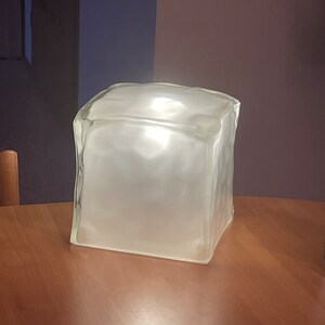 IKEA アイスキューブ IVIKEN ガラステーブルランプ - ヴィンテージ90