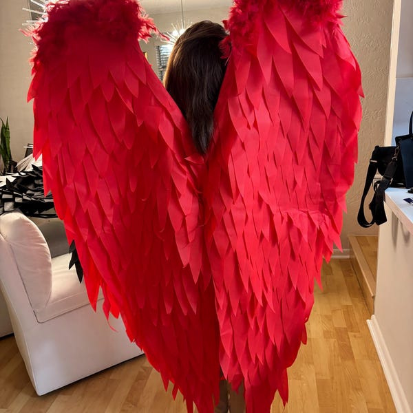 Large Bat Wings | Black Dragon Wings | Bat Wings Cosplay for Halloween ...