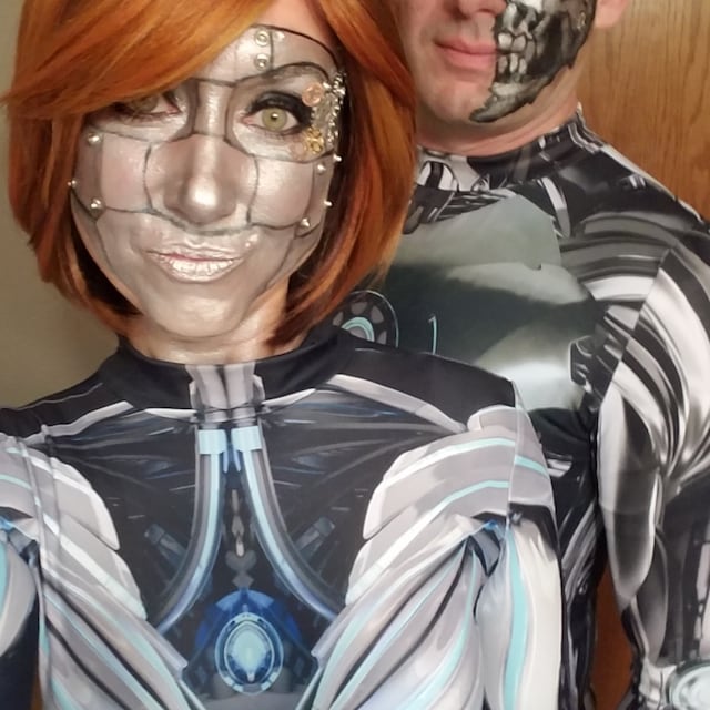 Robot Costume Women Cosplay Costume Steampunk Costume Etsy