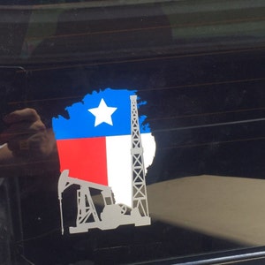 Download Texas Oilfield Flag svg eps dxf png cricut cameo scan N | Etsy