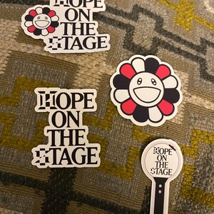 J-hope “hope on the Stage” Stickers (freebie Packs) - Etsy