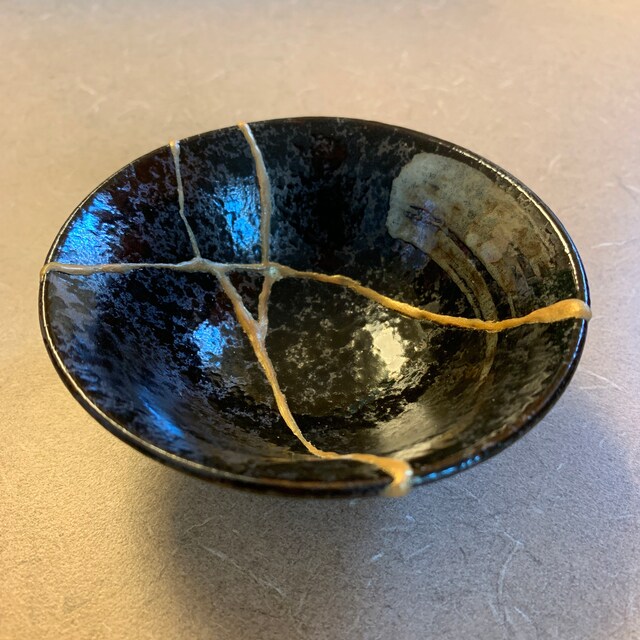 Kanazawa Gold Leaf Mini Glass Bowl
