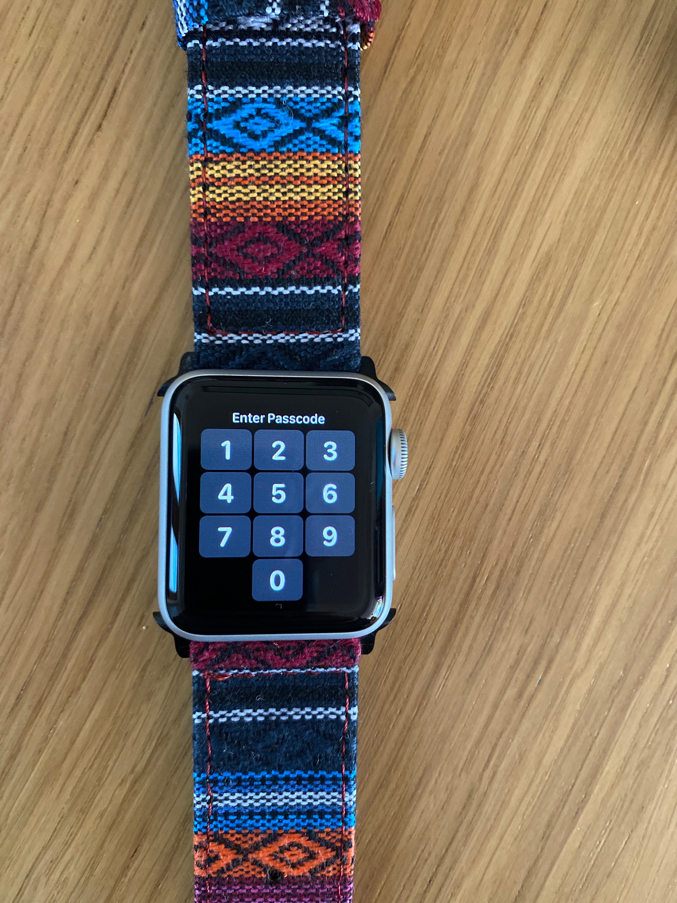 Handmade Apple Watch Strap 9 8 7 6 5 - Vintage & Unisex Design 38mm | 40mm |  42mm | 44mm |