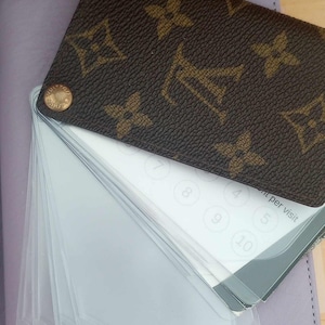 LV Wallet Card Sleeve Replacement  Clear Vinyl Card Holder Inserts,  Frosted ID & Credit Card Sleeves, Pocket Card Sleeves, - Etsy Denmark