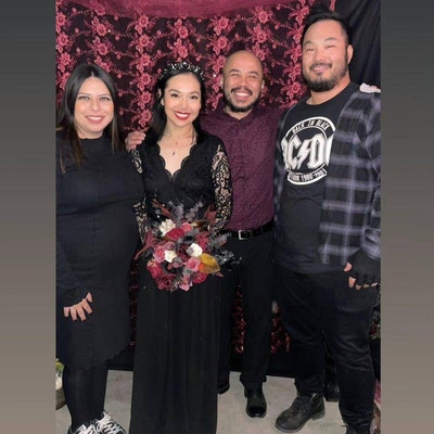 Black Gold Boho Burgundy Black Wedding Boho Bridal Bouquet Wedding