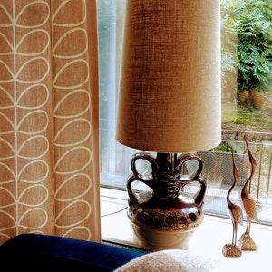 Retro Lampshade Original 70s Wallpaper Geometric Retro | Etsy