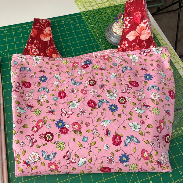 Grocery Bag PDF Sewing Pattern (Digital Delivery): Beginner friendly ...