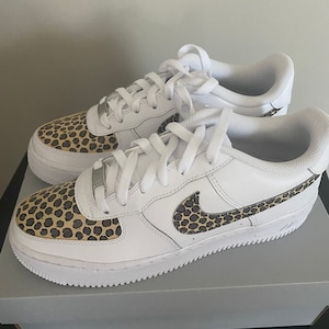 Custom Air Force 1 Sneakers Leopard Cheetah made to Order - Etsy