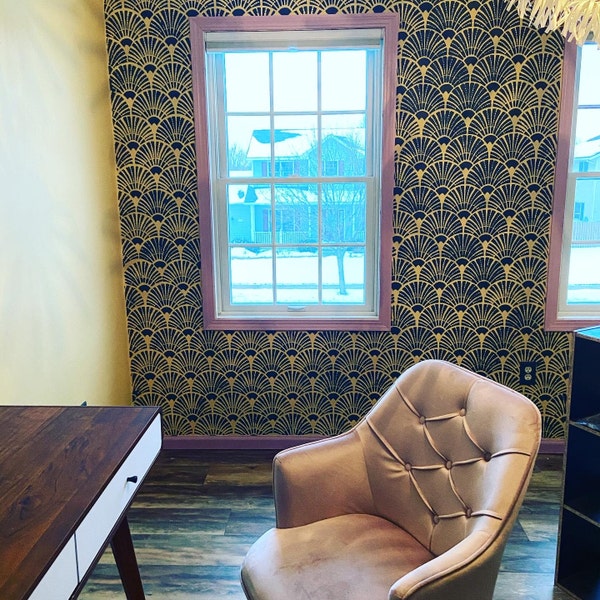 Most Amazing Stencil Wall Painting Designs Ideas - Live Enhanced