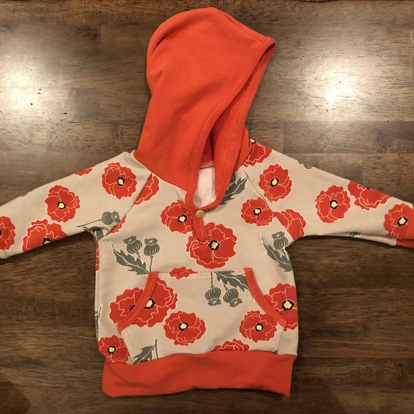 Lowland Hoodie - PDF Sewing Pattern - Etsy
