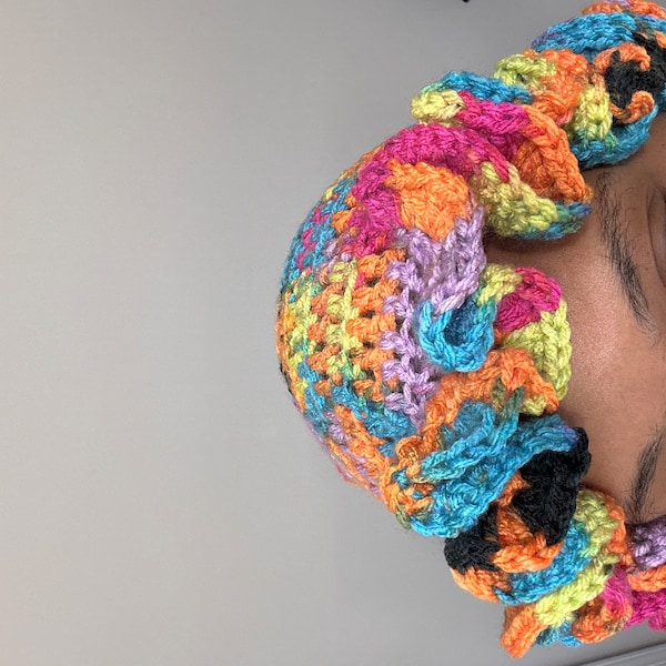 Easy Ruffle Crochet Bucket Hat Pattern | Beginner Friendly | PDF FILE ...