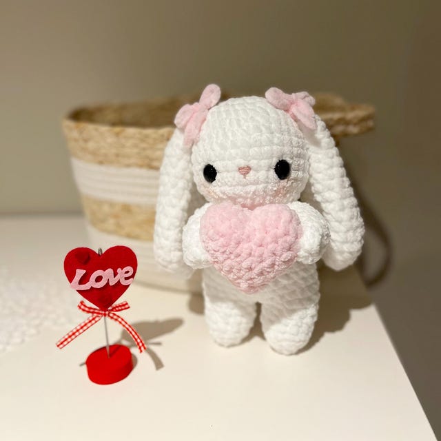 ベビーラブバニーのかぎ針編みパターン - Etsy 日本
