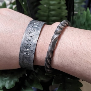 Rune Reincarnation Bangle - Etsy