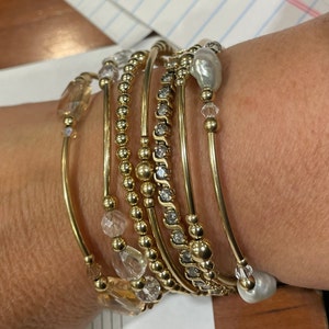 Grateful Pearl 5mm Bead Bracelet main image 1