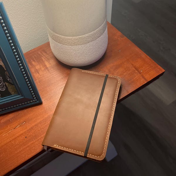 Personalized Refillable Leather Journal Cover for Moleskine XL, Field ...