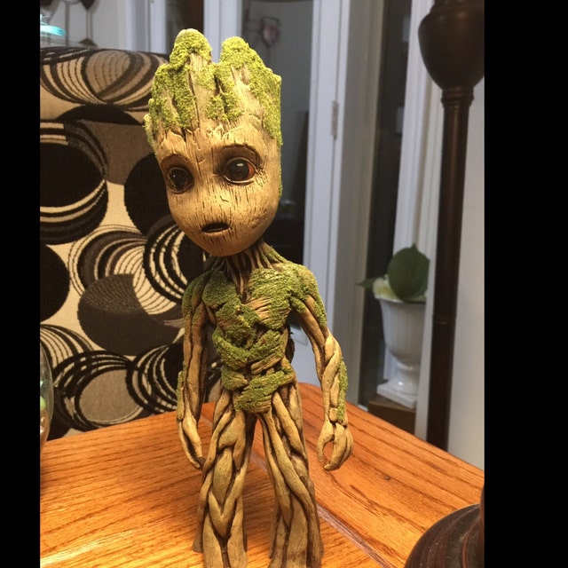 life size groot statue