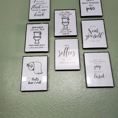 Bathroom Quotes, Bathroom Prints, Bathroom Wall Decor, Bathroom Decor ...