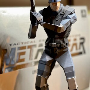 MGS 01 ソリッド・スネーク フィギュア(1/6スケール) [METAL