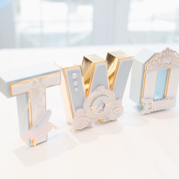 Graduation 3D Letters, Graduation Party Decor, Graduation 6 Letters ...