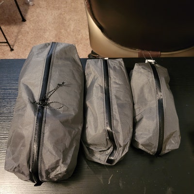 Dyneema/ultra Ultralight Zip Ditty Bag Cuben Fiber DCF - Etsy