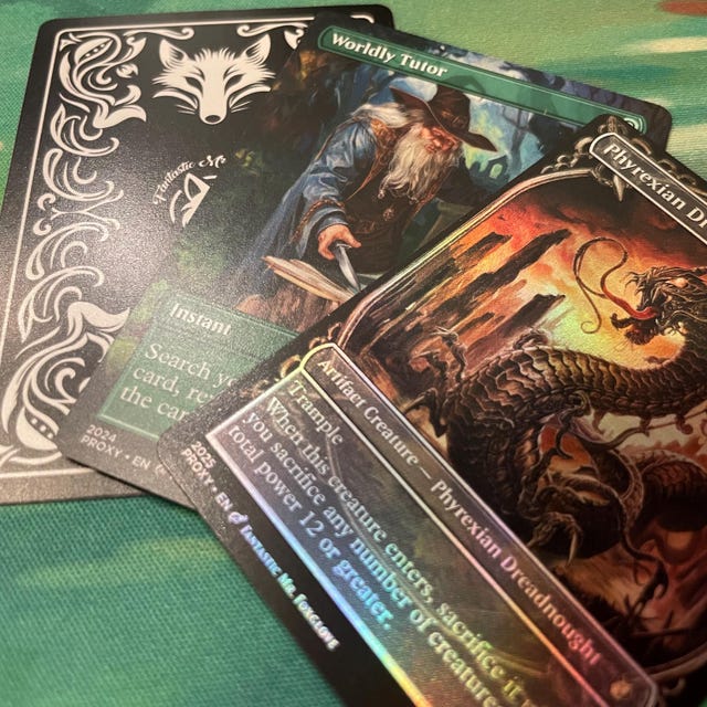 Phyrexian Dreadnought | Proxy Card — Choose Your Art! - Etsy