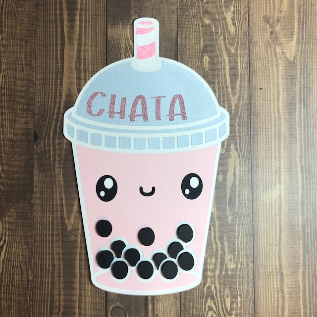 Bubble Tea SVG, Boba Tea Cups, Buble Tra Layered Cut File, Kawaii Drink Cute  Food Boba Tea Lover (Download Now) 