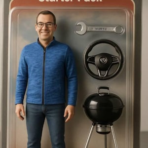 PERSONALIZED ACTION FIGURE - "Starter Pack"