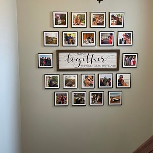 Wedding Gift for Couple-and so Together They Built a Life They - Etsy