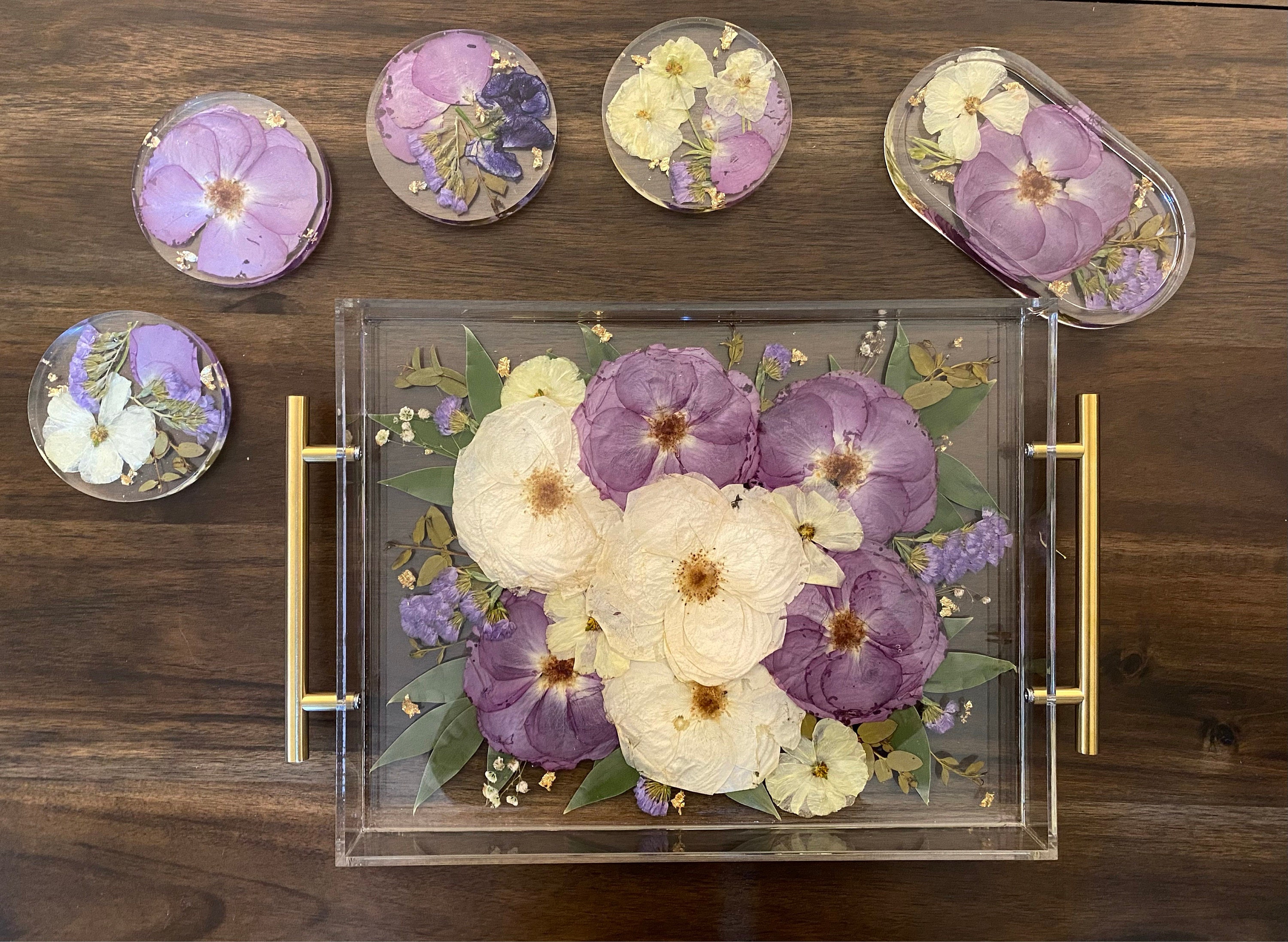 Preserved flowers from Etsy buyer's etsy review