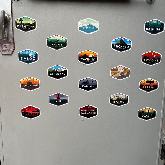Star Wars Stickers -10/14/18pc Bundle Set, MEGA SAVER, Star Wars