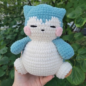 Sleepy Monster Amigurumi Crochet Pattern Digital File - Etsy