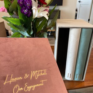 3 Photo Albums and Slipcase, A Set of 3 Slip in Photo Albums