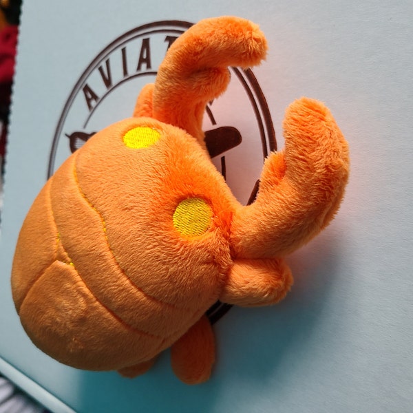 Stag Beetle Plush – Handmade Minky Bug Plushie, Colorful Coleoptera ...