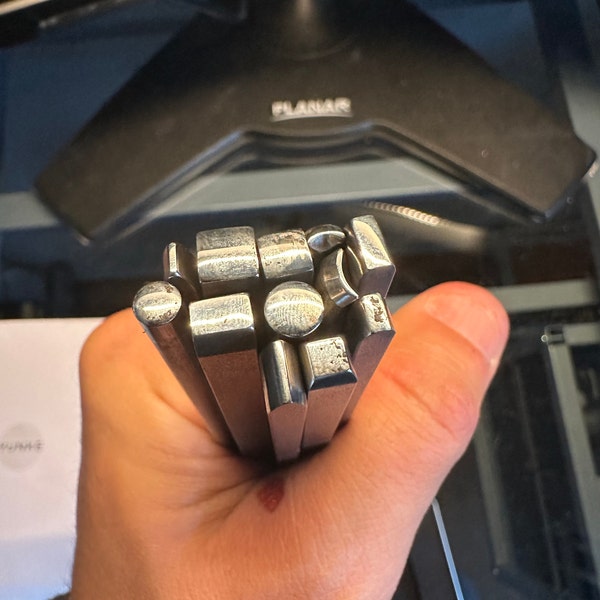 Hand Made Chasing and Repousse Tools - Additional Shapes Set -AS#02 (18 ...