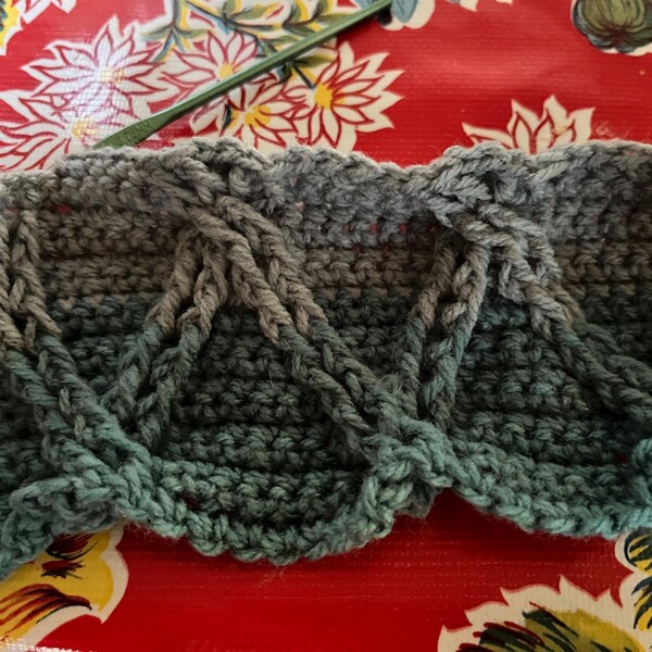 CROCHET PATTERN Once Upon A Cable Blanket - Make to Any Size - PDF ...