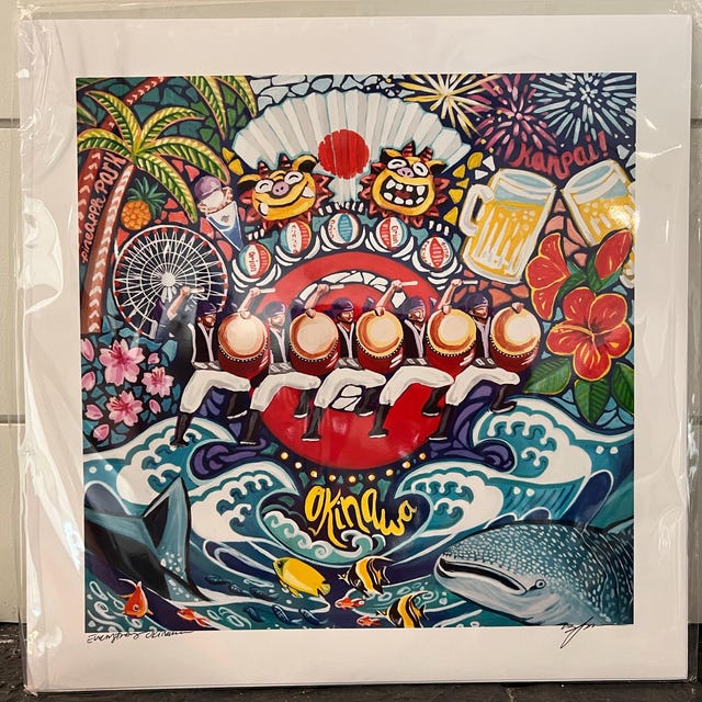 油彩画 【Okinawa at that time】F3 油彩画 【Okinawa at that time】F3 油彩画 【Okinawa at that time】F3