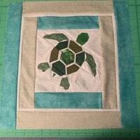Turtle 2.0 Foundation Paper Piecing Pattern Swimming Hawaii Tropical ...
