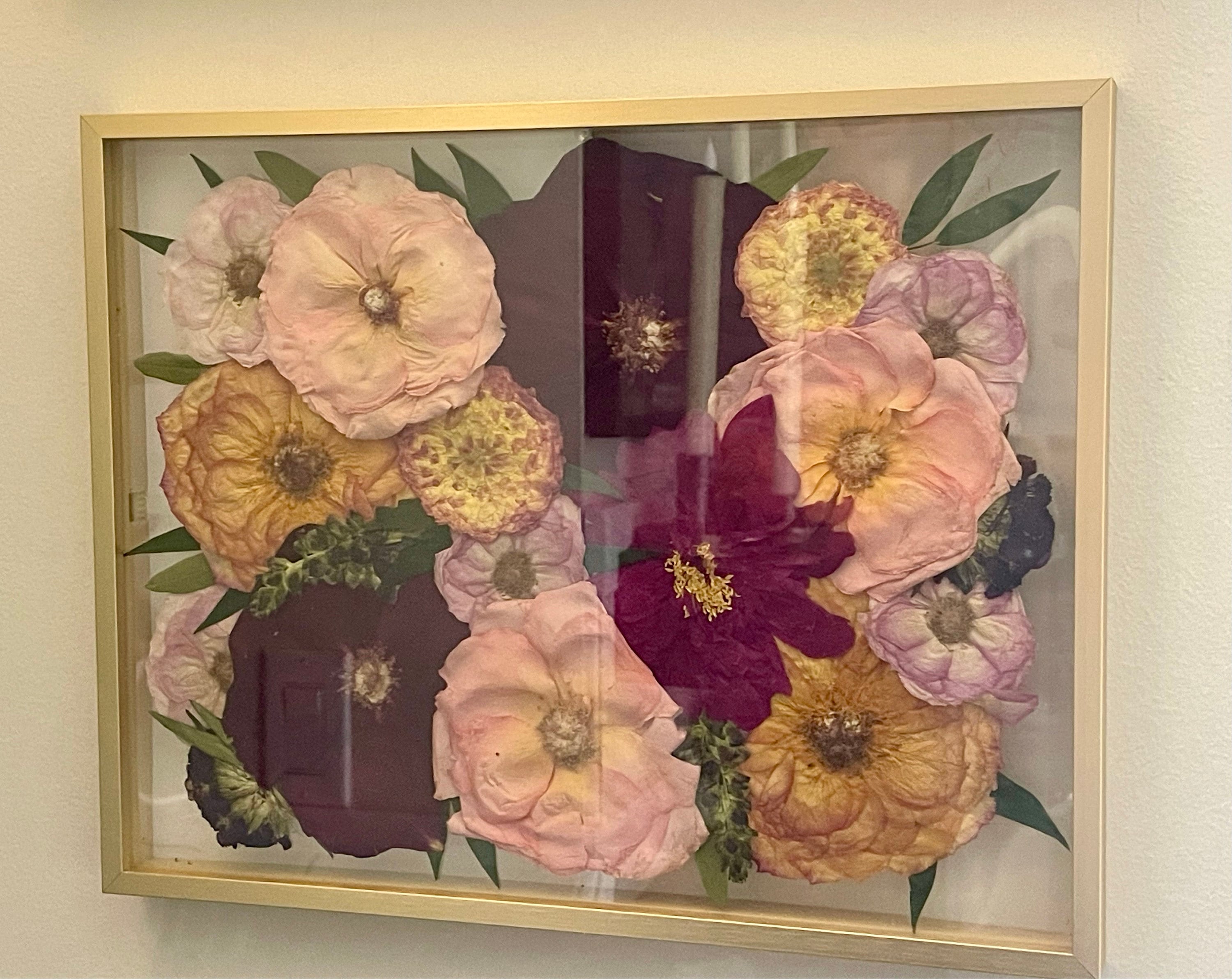 Preserved flowers from Julia's etsy review