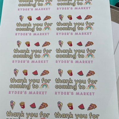 2x3 Inch RECTANGLE Stickers Custom Labels, Custom Stickers, Logo Labels ...