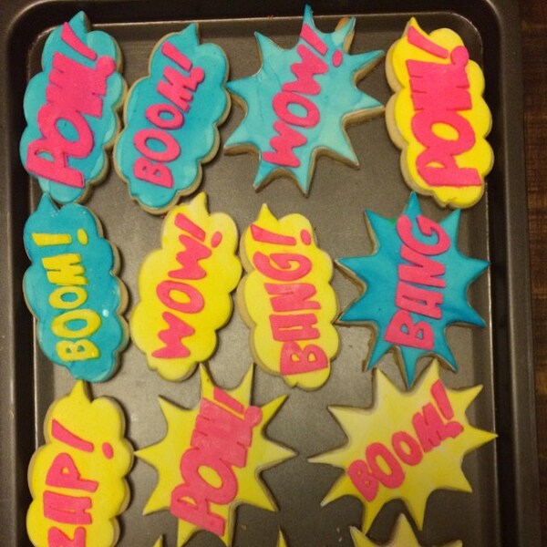 Pow Sign - Boom 266-B936 Cookie Cutter Set - Etsy