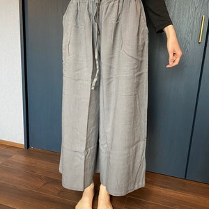 Oversize Short Sleeves Summer Linen Dresses Women's Maxi | Etsy