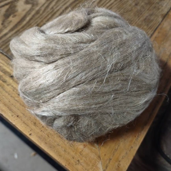Flax/linen Roving, Linen Flax Top, All Natural Plant Based Spinning ...